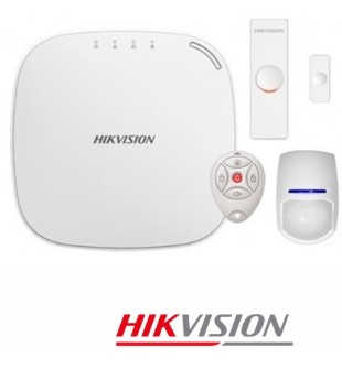 KIT ALARMA HIKVISION  WIFI GPRS (PANEL, PIR, MAGNETIVO, PULSADOR ) - HK-DS-PWA32-KG