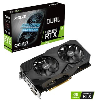TARJETA VIDEO ASUS GEFORCE RTX 2060 12GB  GDDR6 DUAL-FAN  | RTX2060