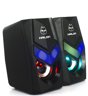PARLANTE USB GAMER HALION HA-SG118 RGB