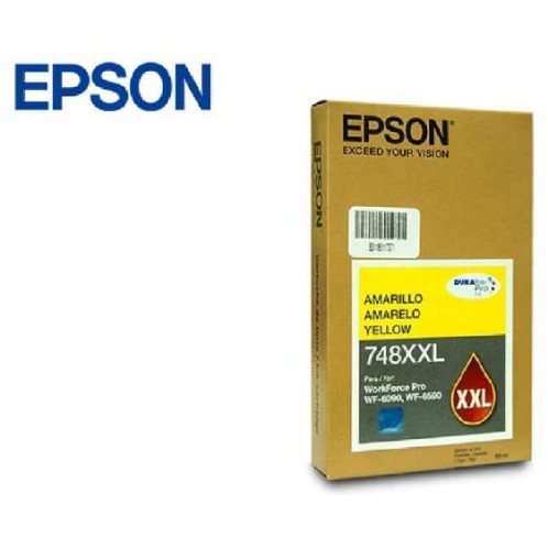 TINTA EPSON T748XX220 P/WF-6090/6590 YELLOW