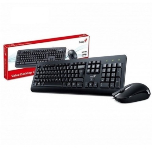 TECLADO Y MOUSE GENIUS KM-170 USB BLACK
