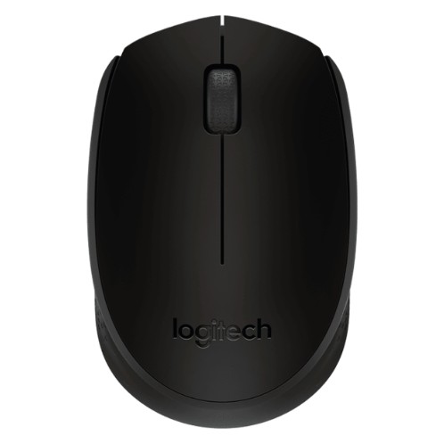  MOUSE LOGITECH M170 WIRELESS INALAMBRICO BLACK.