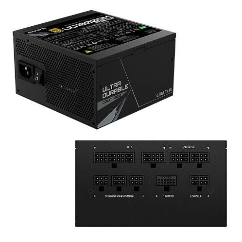 FUENTE DE ALIMENTACION GIGABYTE UD1000GM PG5, 1000W, 80 PLUS GOLD CERTIFIED, FORMATO ATX. 