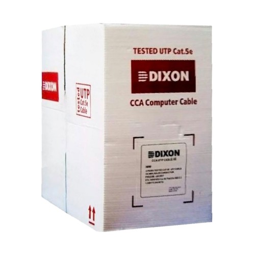 CABLE UTP DIXON CAT 6 -  305M - BA&Ntilde;ADO - C. ROJA -  3060 