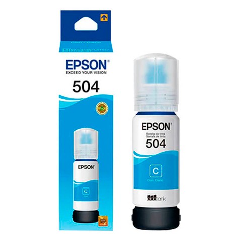 TINTA EPSON 504 CYAN