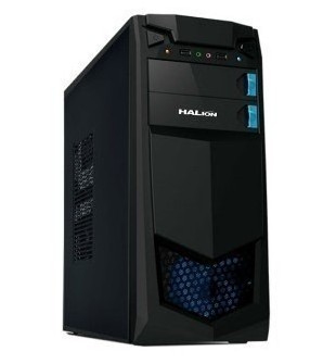 CASE HALION STORM 7223  USB 3.0  350W | ROJO AZUL