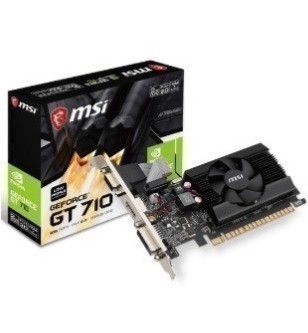 TARJETA DE VIDEO MSI GT710 2GB DDR3 GEFORCE